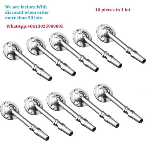 Freeshipping Sample 316L Stainless Steel Cable Wire Rope Press and Latch Cable Clip Tensioner for Stair Systems
