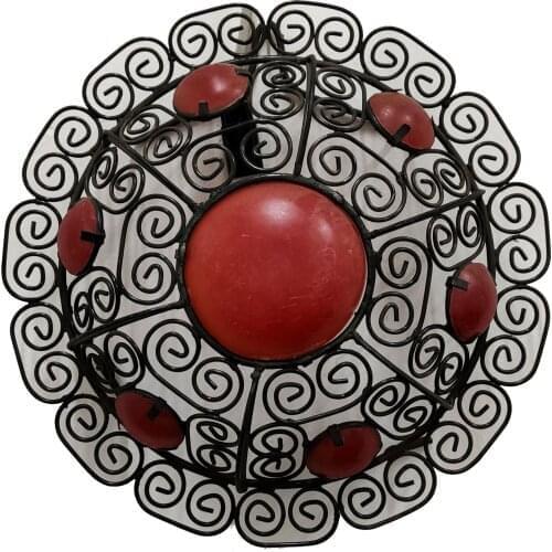 Ethnic decor sconces wall lamp wrought iron Moroccan 3009201243