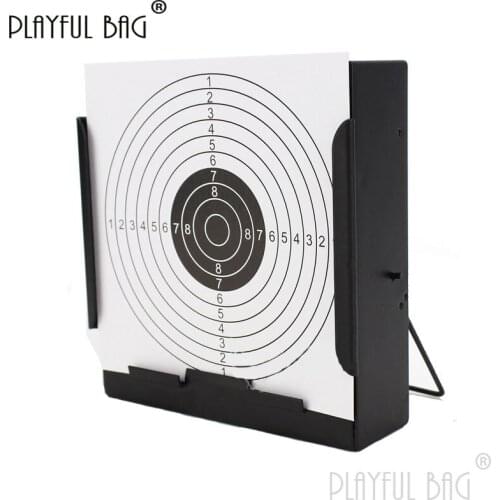 PB Playful bag CS target Tactical Vertical square target Recyclable equipment 14x14cm target paper CS training toy parts QD20S