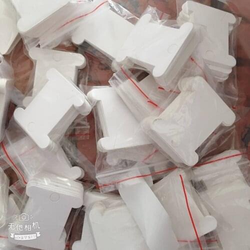 Cross stitch tools embroidery kits Floss Thread Bobbin threading board card Floss winding coiling