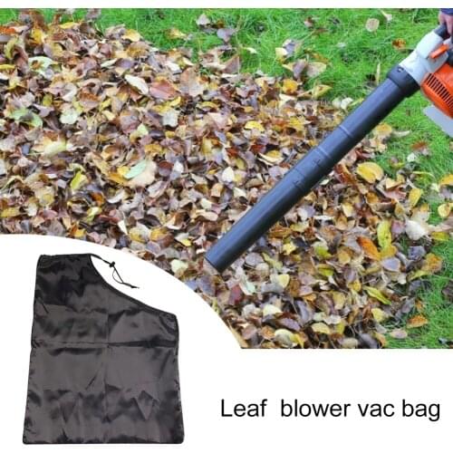 Leaf Blower Bags Vacuum Bag Zippered Oxford Cloth Leaf Blower Dust Collection Lawn Shredder Replacement Cleaner Bag Garden Tool