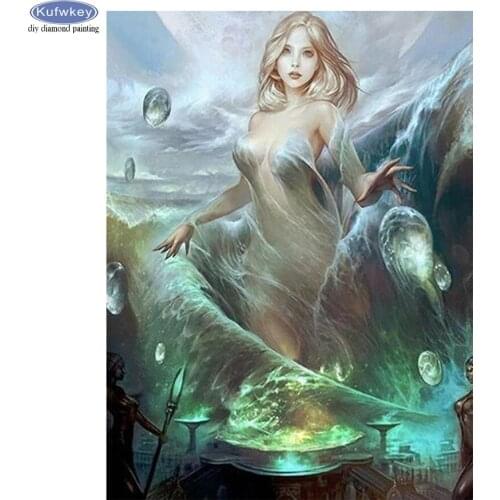 Cartoon magic fairy Diamond Mosaic Diamond Painting Cross Stitch DIY Square Round Diamond Embroidery Pictures Of Rhinestones