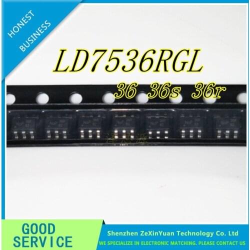 50PCS-500PCS LD7536RGL LD7536RG LD7536R LD7536 sot23-6 Chipset