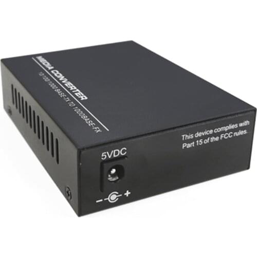 NEW-SFP Fiber to RJ45 Fiber Optic Media Converter 1000Mbps SFP Fiber Switch with SFP Module for /Huawei US Plug