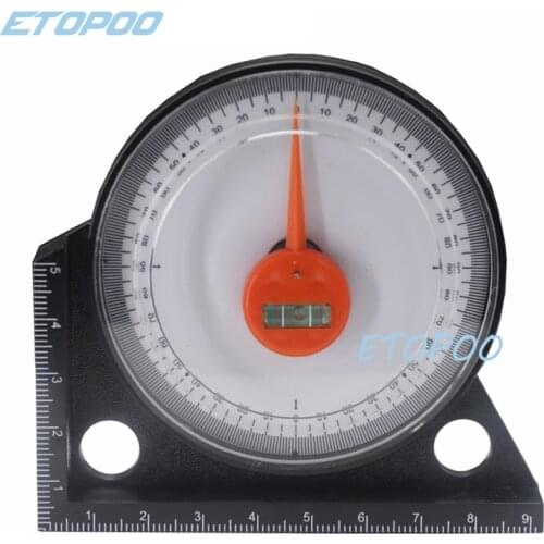 Updated slope angle meter mini Inclinometer Protractor Tilt Level Meter Angle Finder Clinometer with magnetic base Spirit level