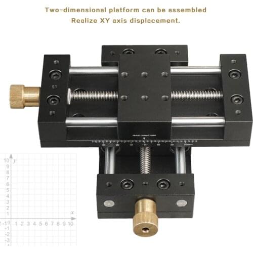 One & Two Dimensional Translation Stage High Precision Slide Table Precise For Carpenter Straight Line Displacement Platform