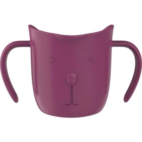 Solid Feeding Water Cups Sippy Cup Ergonomic Design Large Diameter Plastic Baby Training Water Cup for Toddler