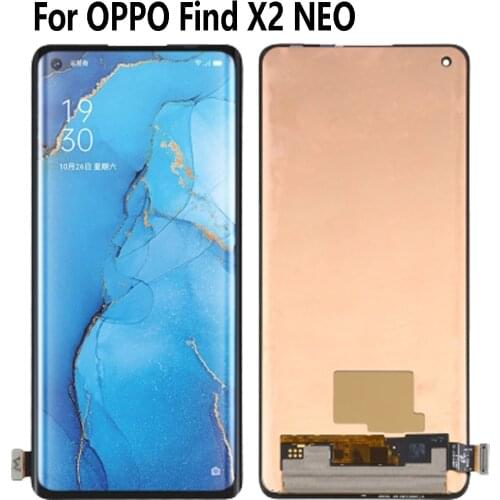 Original Amoled 6.5" For OPPO Find X2 Neo CPH2009 LCD Display Touch Screen Digitizer Assembly Phone Accessories