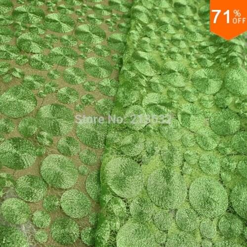 POd27-1 textiles boutique Pandai embroidered spot Pandai embroidered rope embroidery computer embroidery fabric organza cloth