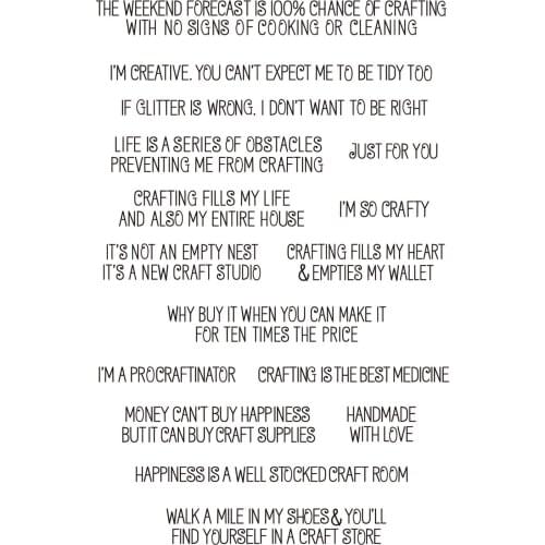 Word Transparent Silicone Stamps Seal for DIY scrapbooking photo album Decorative clear stamp