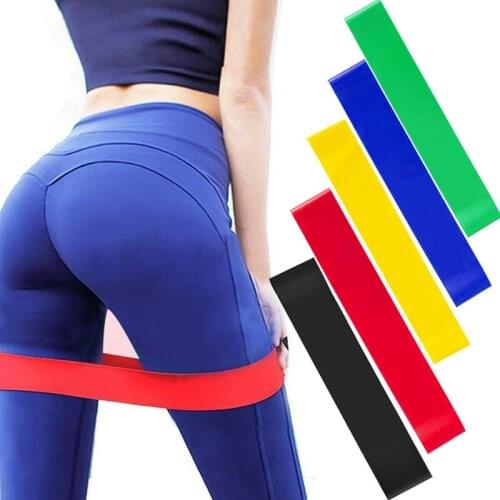 Yoga Resistance Bands Rubber Gym Elastic Resistance Bands Pilates Sport Indoor Rubber Fitness Bands Workout Equipment