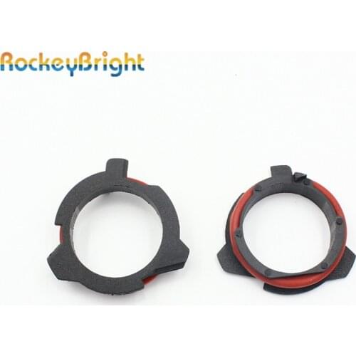 Rockeybright bulb holder H7 led socket car headlight clip h7 for BMW E39 E60 E61 F10 F11 F07 F85 5 series h7 lamp base adapter