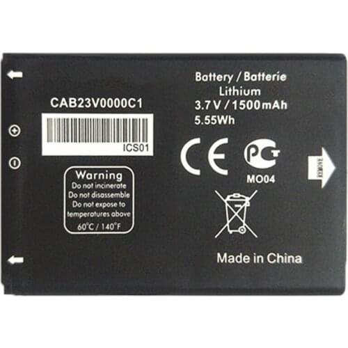 20pcs/lot CAB23V0000C1 1500mAh 3.7V 3.7Wh Replacement Li-ion Battery for Alcatel Y800 Y580D Mobile Phone Battery