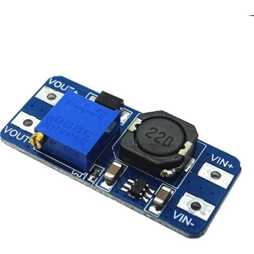 1PCS MT3608 DC-DC Step Up Converter Booster Power Supply Module Boost Step-up Board MAX output 28V 2A
