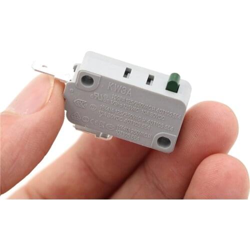 1Pcs New Microwave Oven KW3A Door Micro Normally Close Switch 3*1.6*1cm High Quality