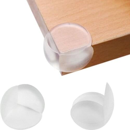 10pcs/Lot Baby Safety Silicone Protector Table Cover Anticollision Edge Corners Protection From Children
