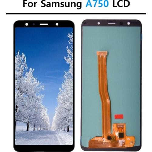 100% Test For Samsung Galaxy A7 2018 A750 A750F LCD Display SM-A750F A750FN A750G Touch Screen For A750 LCD