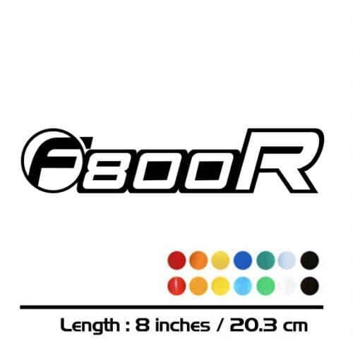 2X new Motorcycle sticker bike Fuel tank Wheels helmet fairing Luggage MOTO car accessories reflective sign decal For BMW F800R