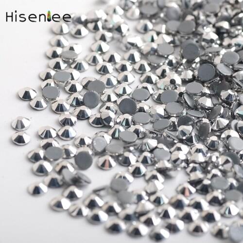 4A SS10 2.8MM Top Quality New Flat Rubber Hot Fix AB Rhinestone Fashion Glass Stones Iron On Strass For Garments Wedding Dress