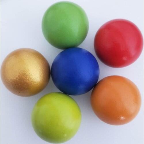 Freeshipping natural color 30mm painting wooden ball, no bleaching wood beads with clear varnish for wholesale
