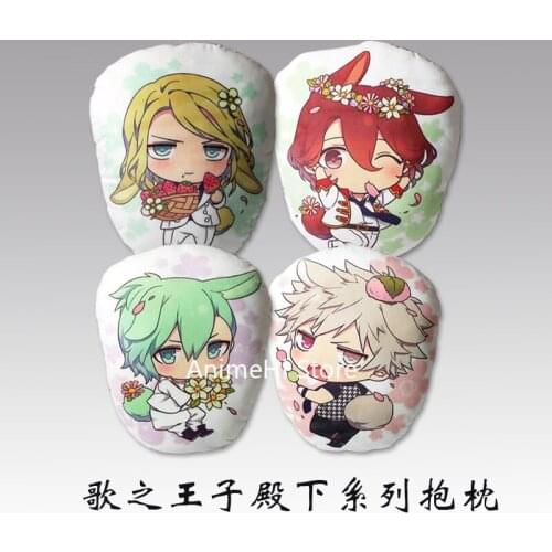 Uta No Prince Sama Figure Pillow Toy MIKAZE AI Kurosaki Ranmaru Kotobuki Reiji CAMUS Cosplay Stuffed Plush Doll for Gift