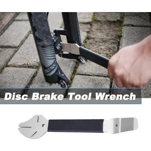 Lightweight Slivery Black Bike Dual Functions Disc Rotor True Alignment Truing Fork for Road Bikes