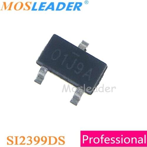 Mosleader Si2399 SOT23 3000PCS Si2399DS Si2399DS-T1-GE3 P-Channel 20V 6A 4.5A Made in China High quality
