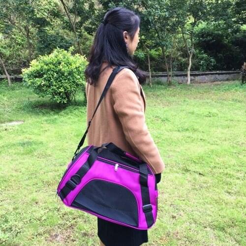 Carrier Bags Cat Dog Carrier Outgoing Travel Packets Breathable Pet Handbag Yorkie Chihuahua Pet Backpack Messenger