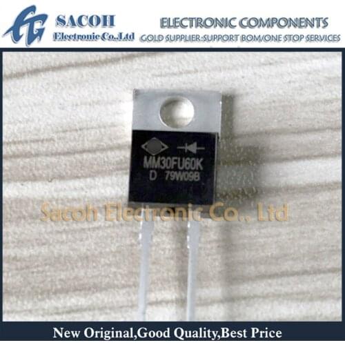 Free Shipping 10Pcs MM30FU60K MM30FU60 or MM30FU120K MM30FU120B MM30FU120 TO-220 30A 600V Fast Recovery Diode