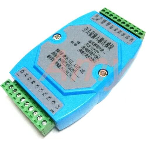Switch quantity acquisition, IO module, relay output control board, MODBUS protocol, 485 networking