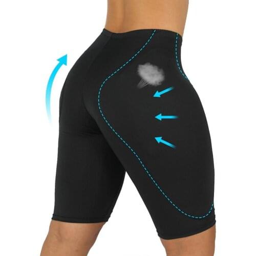 Butt enhancer waist trainer shapewear body reducing tummy shaper butt lifter hip pads lift buttock woman modeling strap faja ass