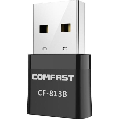 USB WiFi Bluetooth Adapter 650Mbps Dual Band 2.4/5Ghz Mini WiFi Adapter for PC/Laptop/Desktop