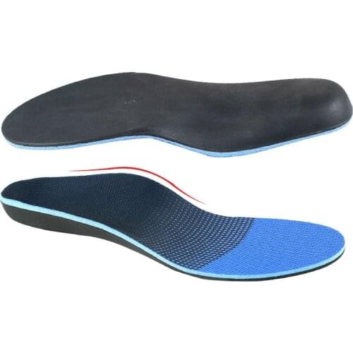 Men Sporty Eva Insoles Adult Arch Support Orthotic Soles Flatfoot Hard Pads Breathable Cushion Inserts For Running Shoe Sneakers