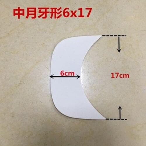 10 pieces Wholesale flat PE VISOR BONGRACE Sun-protective visor baseball uniform hat brim accessory DIY sewing matereial