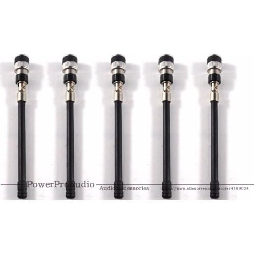 5 PCS BNC UHF Microphone Antenna For Shure PGX24 SLX24 PG58 SM58 Wireless