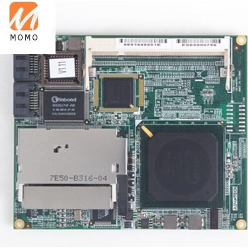 Advantech industrial mini pc motherboard SOM-4455R-LSA2E with one DDR-400 memory SODIMM socket up to 1GB
