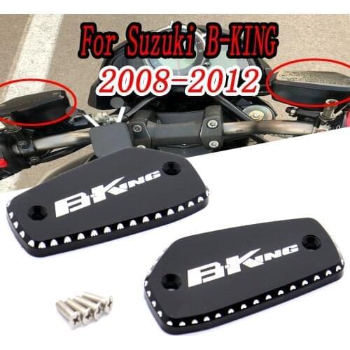 Motorcycle Accessories Front Brake Cylinder Fluid Reservoir Cover Cap For Suzuki B-KING GSX1300 2008-2012 2011 Crosstourer