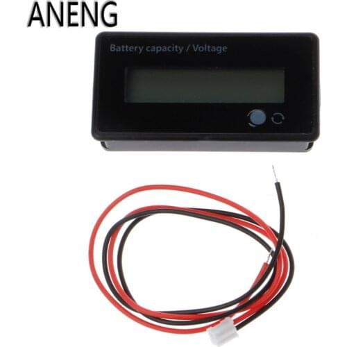 ANENG 8-70V LCD Acid Lead Lithium Battery Capacity Indicator Voltage Tester Voltmeter