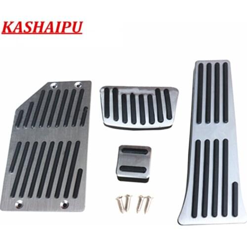 Refit Car Footrest Gas Brake Pedal Kit For Hyundai Tucson Santa Fe Sonata For Kia Optima Sorento Sportage Cadenza Stinger