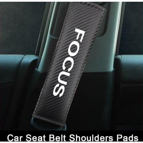 Car Safety Belt Cover For Ford Focus Accessories Auto Seat Belt Holder Protector Seatbelt Shoulder Pad Interior Vehicle Supplies
