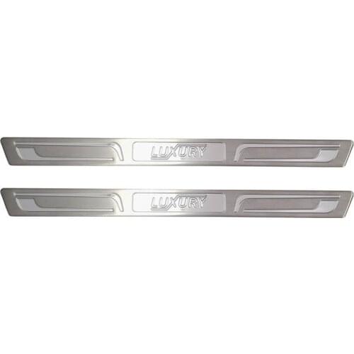 Citroen Berlingo 2 For 2008-2018 Model 4 Door 4 Piece Inside Door Sill Stainless Steel