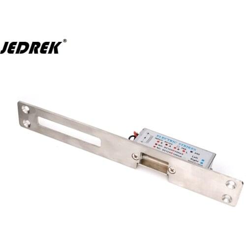 Long type panel Dual port Electric Strike lock Cathode lock for access control NO NC Fail Secure Fail Safe