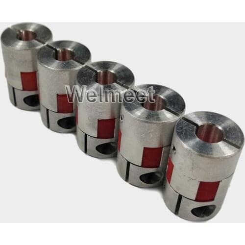 5mm/6mm/6.35mm/8mm/10mm/12mm CNC Flexible Plum Spider Shaft Coupling Coupler Motor Connector Sleeve D20L30