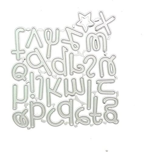 Metal Cutting Dies For Scrapbooking letter Stencils DIY Album Cards Decoration Embossing Folder Die Cuts New