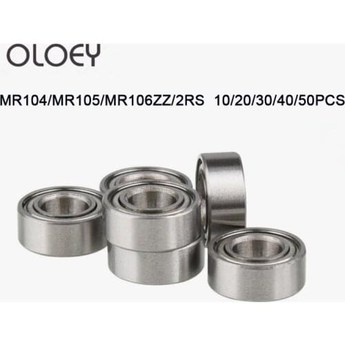 MR104ZZ 2RS MR105ZZ 2RS MR106ZZ 2RS Deep groove Ball Bearings High Quality Bearing For Strong Drill Lab Handpiece