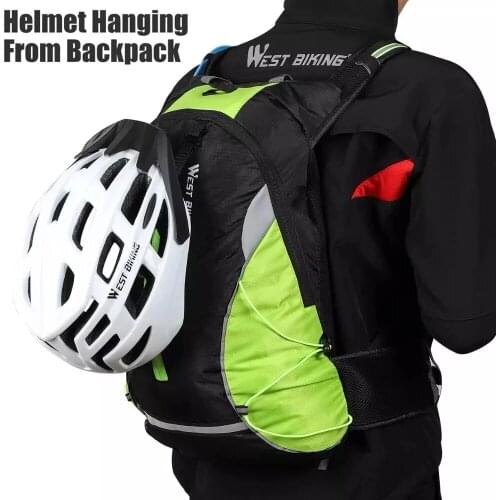 Nylon Waterproof Cycling Backpacks Mountain Bike Bag Outdoor Backpacks Lightweight Leisure Travel Bags Cycling Equipment Mochila