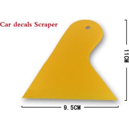 New big size 11 x9.5 cm scraper for car sticker and wall decals paste avoid air keep make surface smooth