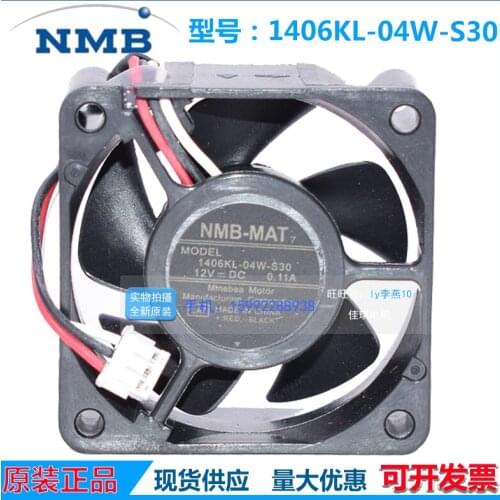 1406KL-04W-S30 New 3515 Fan 12V 0.11A 3cm Silent Fan