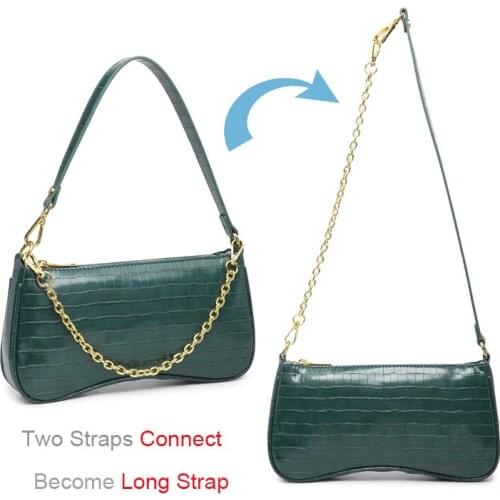 Luxury Brand Design Arm Shoulder Bag Hot Ins Hot Fashion Tote Bag Crocodile Pattern Leather Shoulder Bag