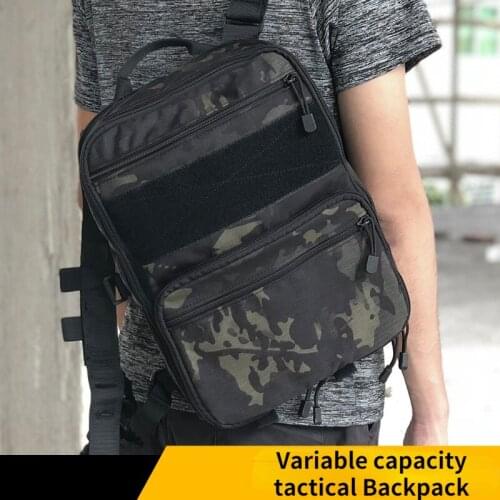 Flatpack D3 Backpack Tactical Army Military Molle Airsoft Rucksack Outdoor Hunting Multipurpose Assault Vest Bag Accessories